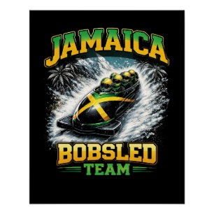 Pôster Equipe Jamaicana de Bobslê