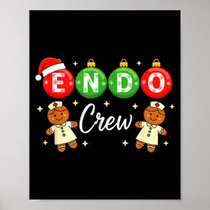 Poster Equipe Penguin Endo Natal Enfermeira Endoscopia Gi
