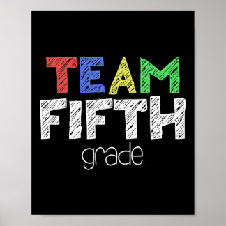 Poster Equipe Quinta Série 5ª Série Byck Para a Escola