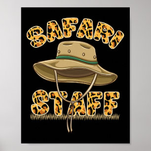 Poster Equipe Safari Aniversário Safari