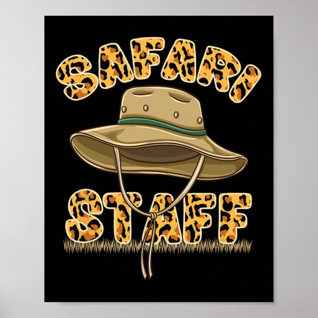 Poster Equipe Safari Aniversário Safari  (Frente)