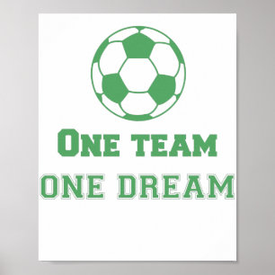 Poster Equipe Um Jogador de Sonhos Um