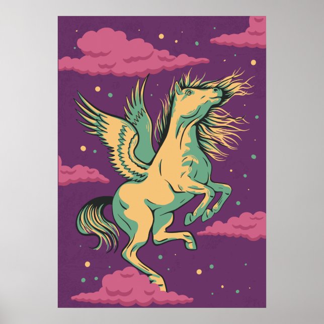 Poster Equo Marcado Pegasus (Frente)