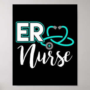 Poster Er Nurse Emergence Room Medical Nurse School Bir