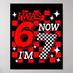 Poster Era 6 7 anos engraçado 67 meme 7º aniversário meni