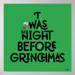 Poster Era a Noite Antes do Grinchmas
