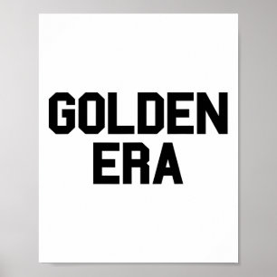 Poster Era Dourada Estilo Retro Culturismo Antigo
