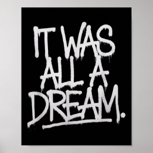 Poster Era um Dream Men Rap dos anos 90
