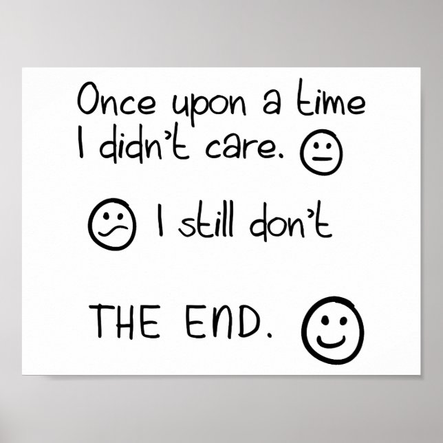 Pôster Era Uma Vez Cartaz Divertido (Frente)