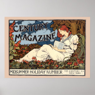 Poster Era vitoriana Art Nouveau Anúncio de Louis Rhead P