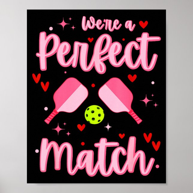 Poster Éramos uma combinação perfeita de pickleball engra (Frente)