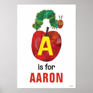 Poster Eric Carle   A é para Apple