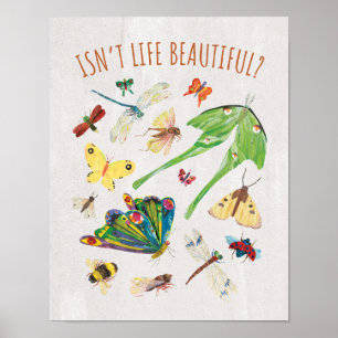 Poster Eric Carle   A vida não é bonita