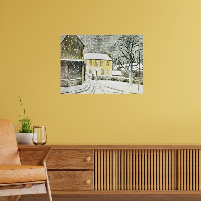 Poster Eric Ravilious - Estrada Hallstead na Neve,  (Sala de Estar 2)