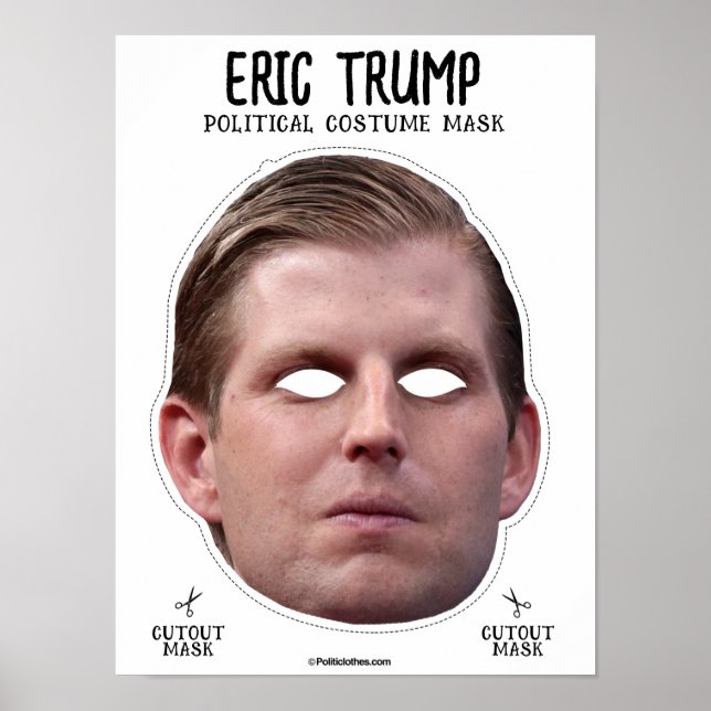 Poster Eric Trump Costume Mask (Frente)