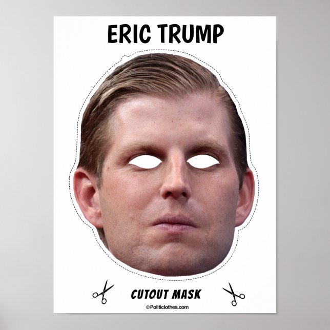 Poster ERIC TRUMP Halloween Mask (Frente)
