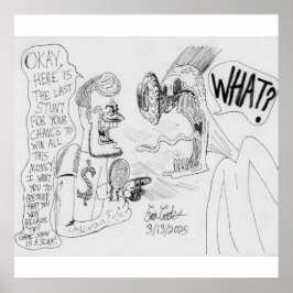 Poster Erica Crooks Comics : Game Show scam