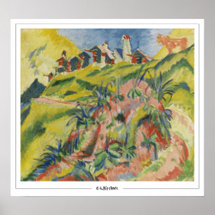 Poster Ernst Ludwig Kirchner Zedign Cartaz de Arte #240