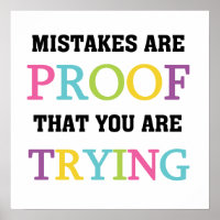 Erros São Prova De Que Você Está Tentando
