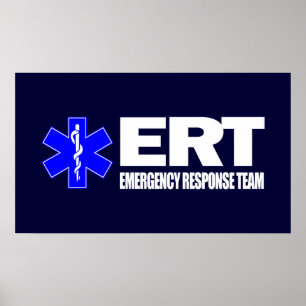 Pôster ERT - Equipe da resposta de emergencia