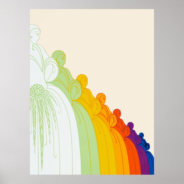 Poster Erté - A Suite dos Vinte Anos, Bonito Ladie (Frente)