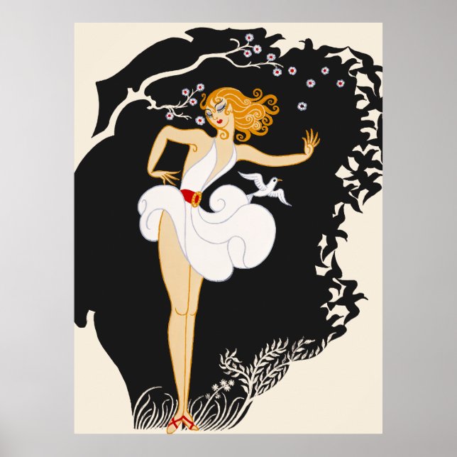 Poster Erté - Charnos (Frente)