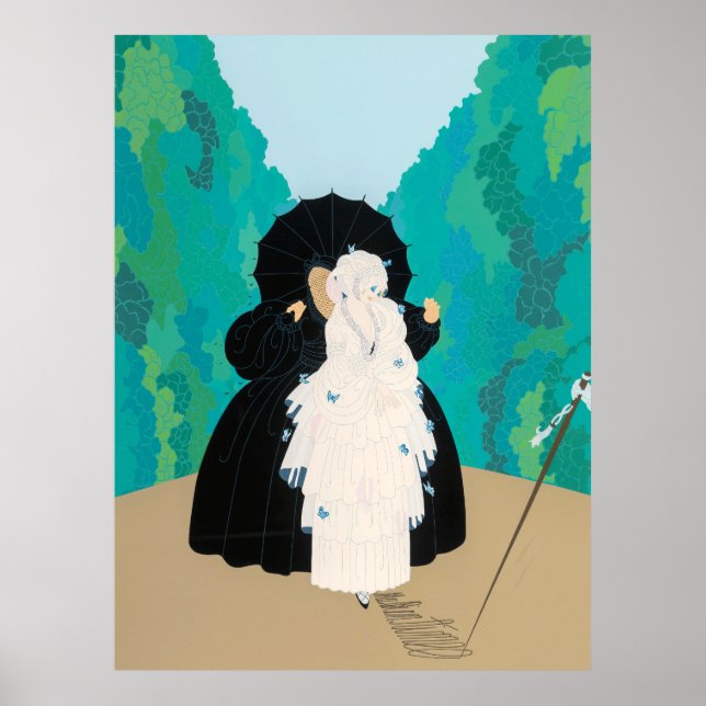 Poster Erté - Debutante (Frente)