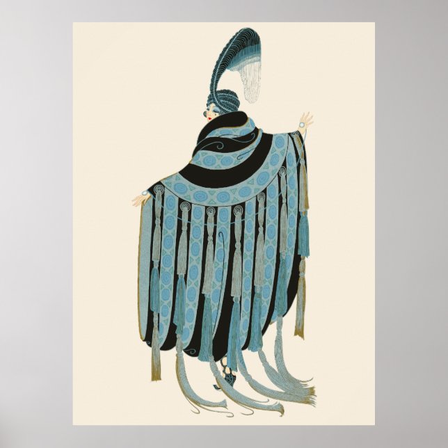 Poster Erté - Gaby Deslys (Frente)