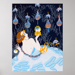 Poster Erté - Kisses Roubadas