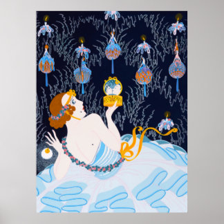 Poster Erté - Kisses Roubadas