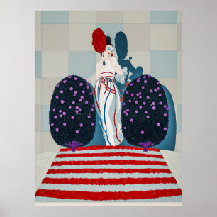 Poster Erté - Lafayette