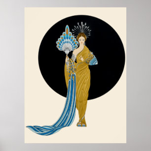 Poster Erté - Legends Suite, Athena