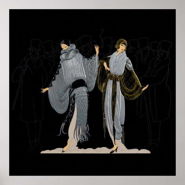 Poster Erté - Metropolis Suite, Noite de Abertura (Frente)