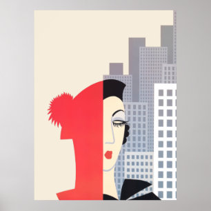 Poster Erté - Modas