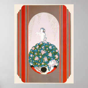 Poster Erté - O Primavera de Vênus