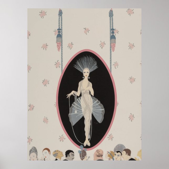 Poster Erté - O Retrato (Frente)