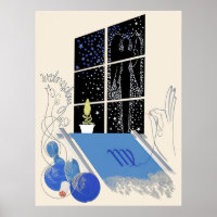 Erté - O Zodiac Suite, Virgo
