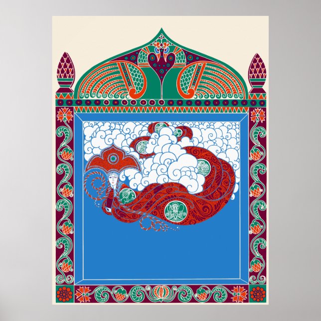 Poster Erté - Os Vinte Anos Lembraram Novamente Suite, Rú (Frente)