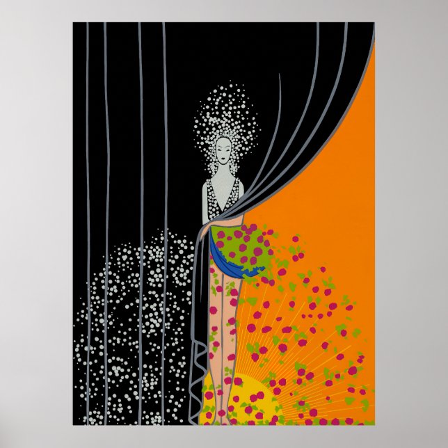 Poster Erté - Printemps (Frente)