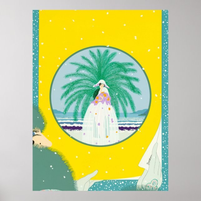 Poster Erté - Riviera (Frente)