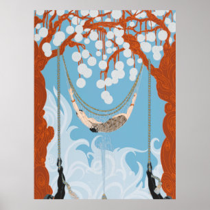 Poster Erté - Spider Web, 1980