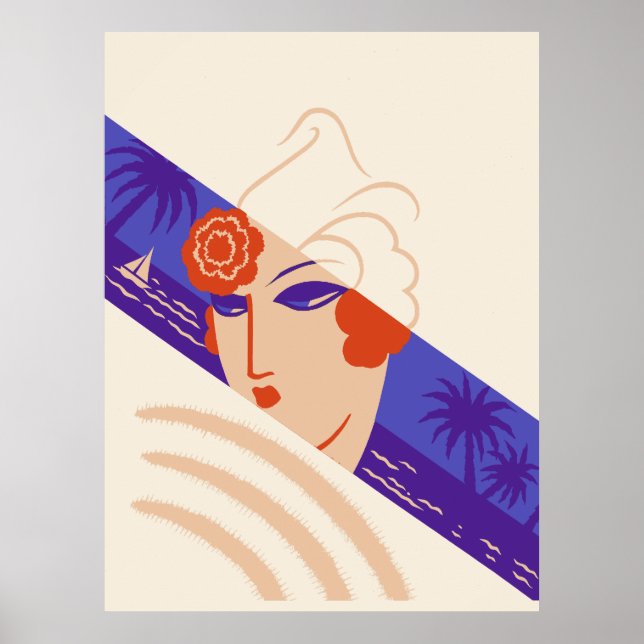 Poster Erté - Winter Resorts (Frente)