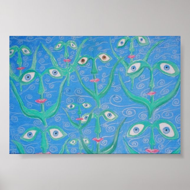 Pôster ervas-de-água (Frente)