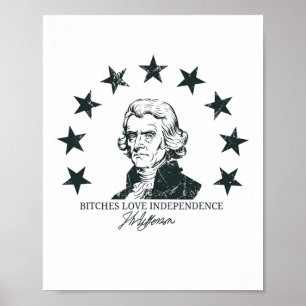 Poster Es Adora Independência Engraçada 4 De Julho Thomas