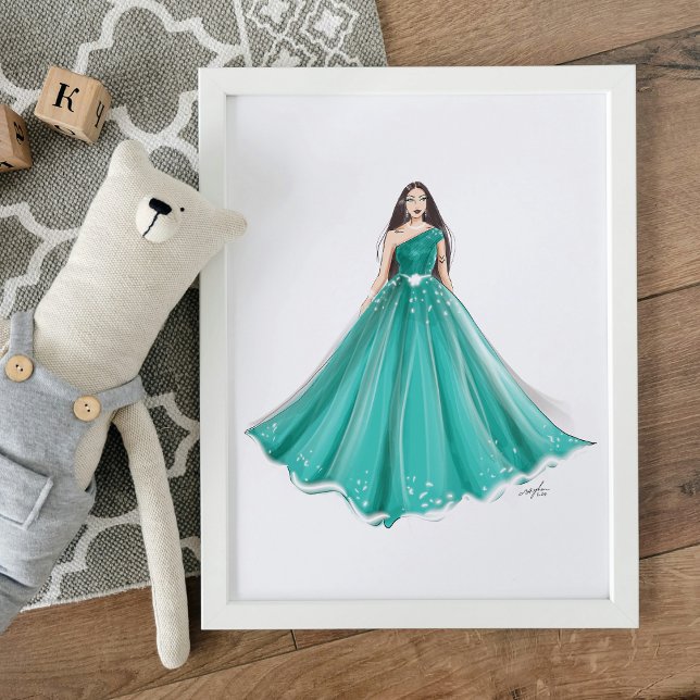 Poster esboço de moda, arte, (Criador carregado)