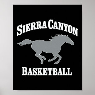 Poster Esboço de Sierra Canyon com cavalo