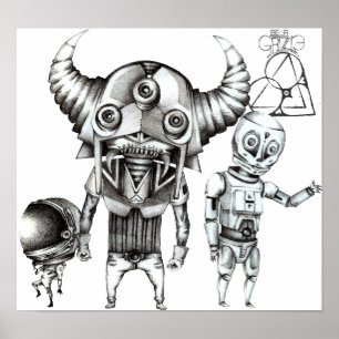 Pôster Esboço do Fanboy OG