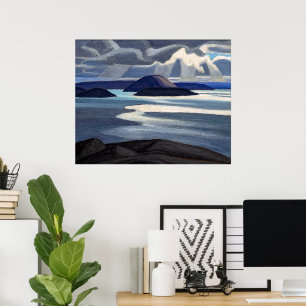 Poster Esboço do Lago Superior Lawren Harris
