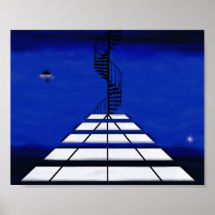 Pôster Escada a onde