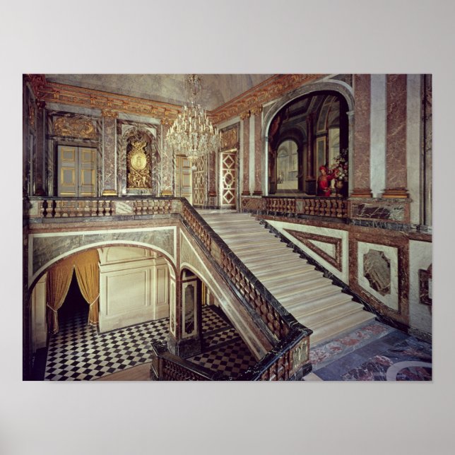 Poster Escada da Rainha, c.1679 (Frente)